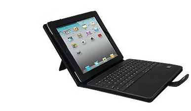Poetic KeyBook Removable Bluetooth Keyboard and Leather Book Style Case for iPad 2
