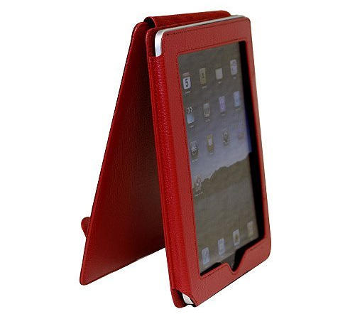 CaseCrown Synthetic Leather Vertical Flip iPad Case