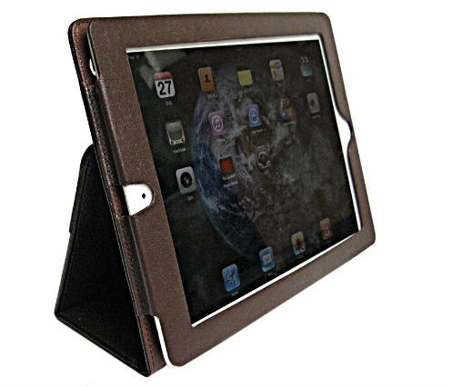Bear Motion Genuine Leather Case for iPad 2 