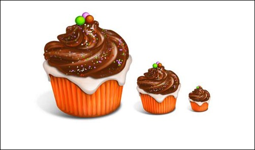 Delicious-Cupcake-Icons