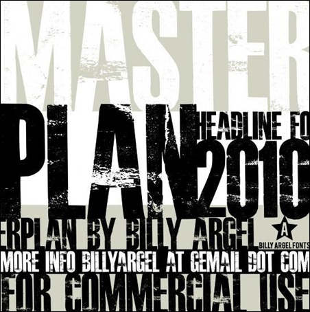 Masterplan-font