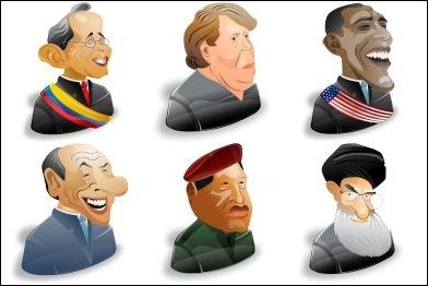 Political-Characters-Icon-Set