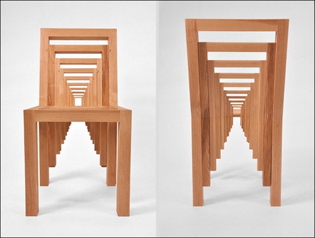 Puzzle-Like Inception Chair