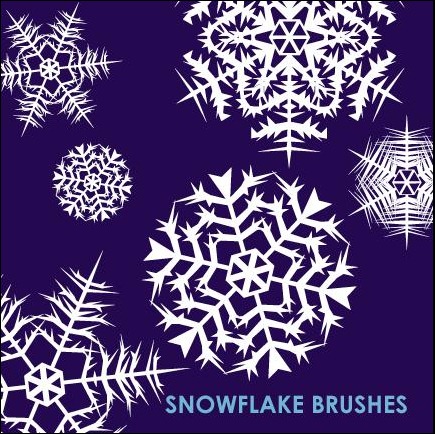 Snowflake-Illustrator-Brushes