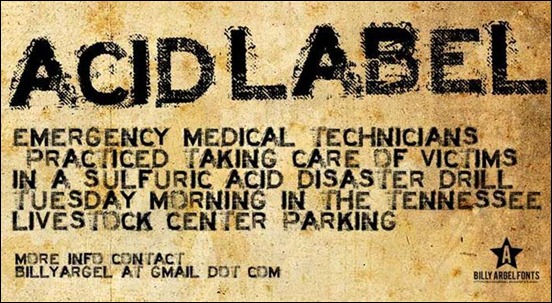acid-label