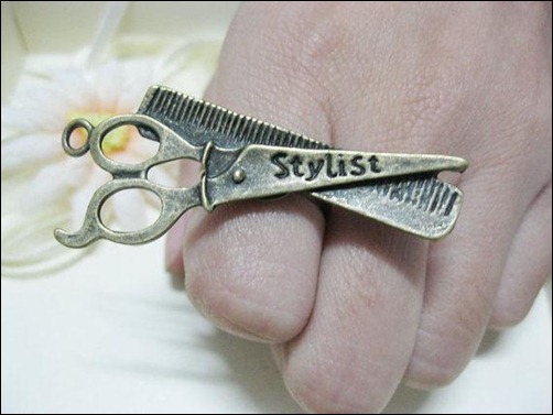 antique-bronze-scissors-ring
