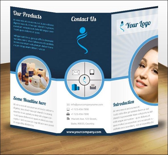 business-product-tri-fold-brochure