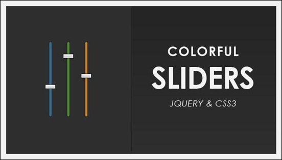 colorful-sliders