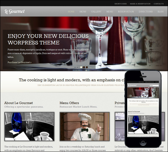 le-gourmet-premium-restaurant-wordpress-theme