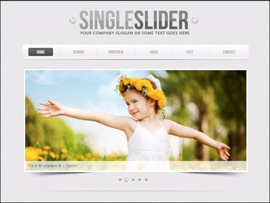 single-slider