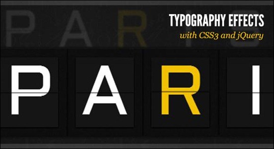 typography-effects-with-CSS-and-jQuery