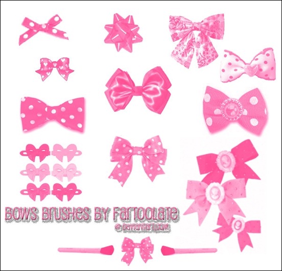bows-brush-set