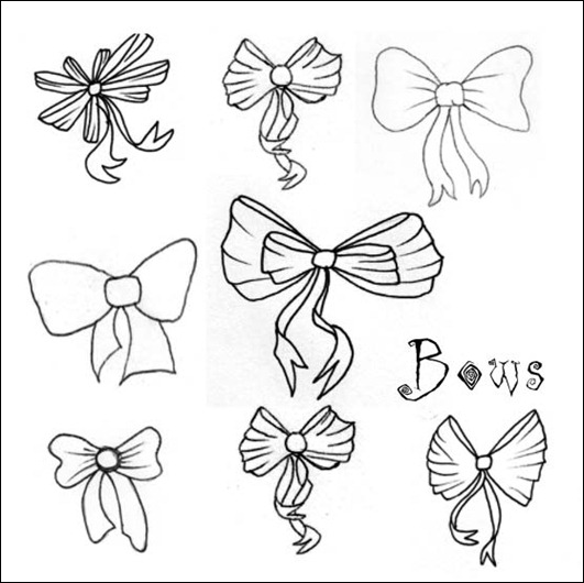 bows-brushes