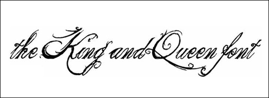 king-and-queen-font