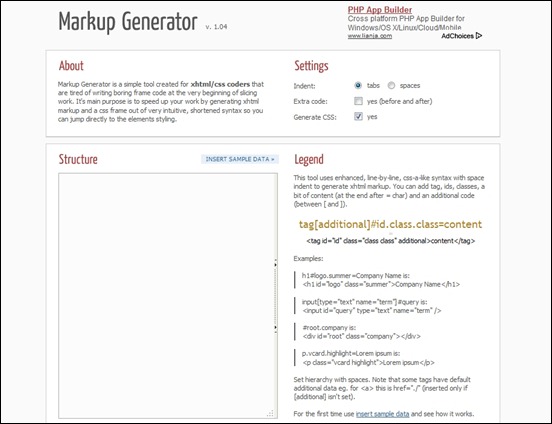 markup-generator