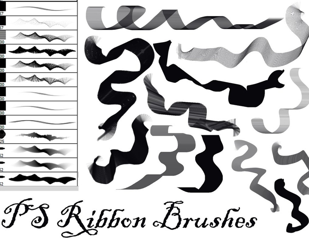 download brush photoshop cs6 ribbon