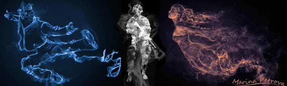 smoke effect in artworks