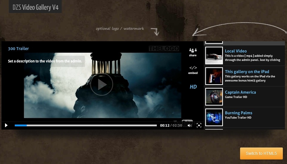 MAS Videos – WordPress plugin