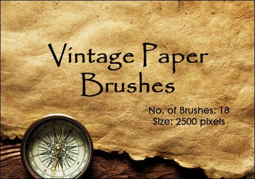vintage-paper-brushes