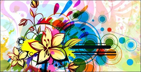 colorful-floral-vector-patern