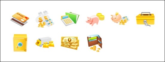 money-icons-set