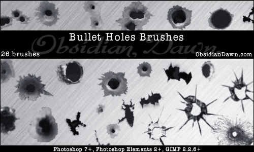 bullet-holes-brushes