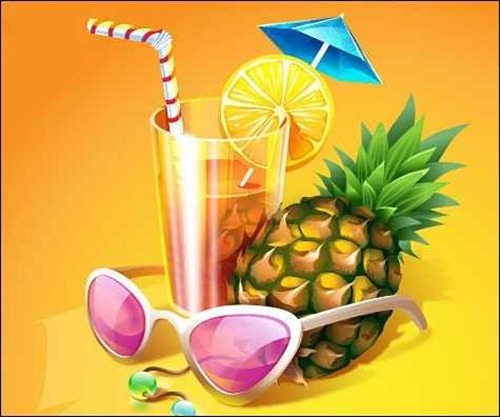 free-summer-cocktail-vectors