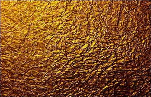 gold-metal-wrinkled-paper