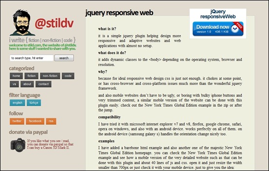 jQuery-responsive-web