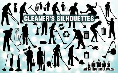 cleaners-silhouettes
