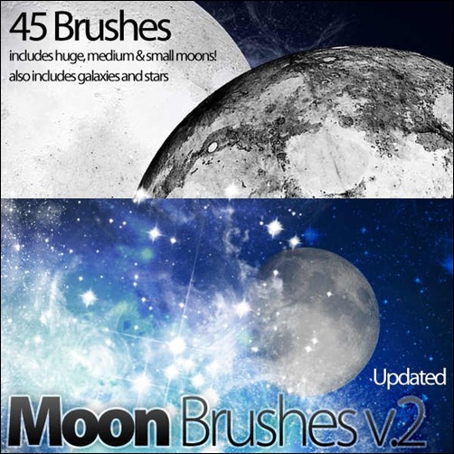 moon-brushes