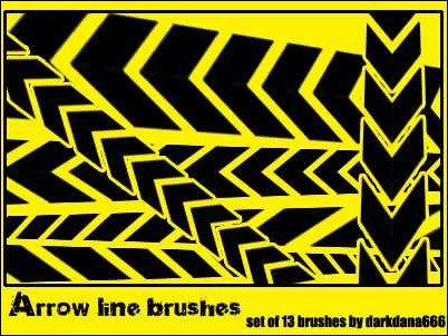 arrow-line-brushes