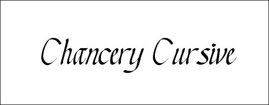 chancery-cursive