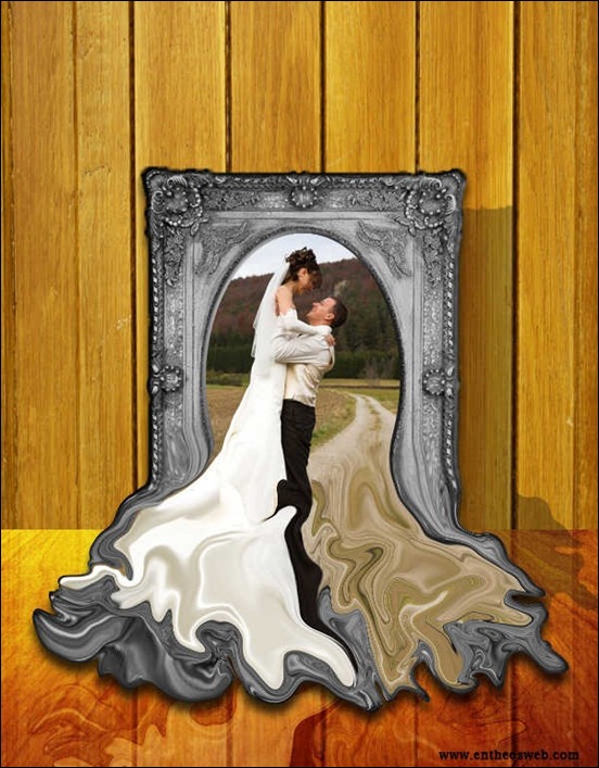create-a-melting-photo-frame-in-photoshop