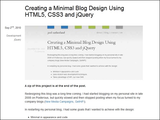 creating-a-minimal-blog-design-with-html5
