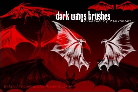 dark-wings-brushes-by-hawksmont