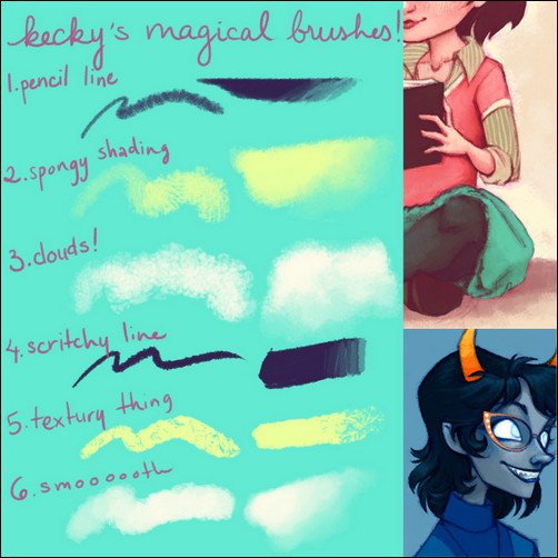 kecky-s-magical-brushes