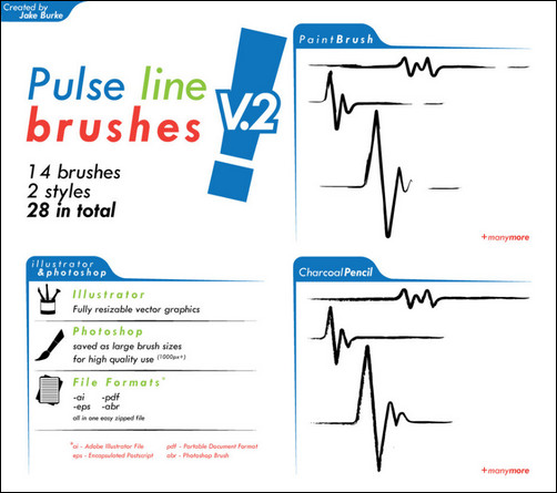 pulse-line-brushes
