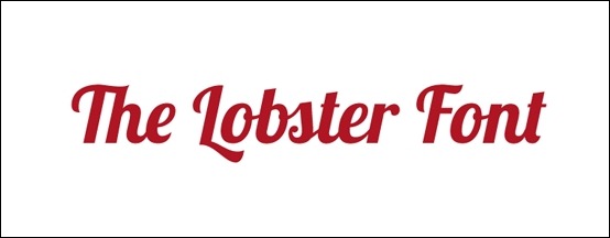 the-lobster-font