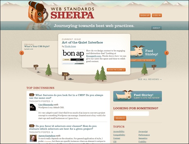 web-standards-sherpa