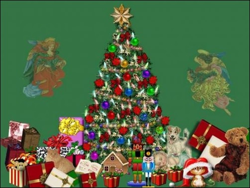 Christmas-tree-with-a-lot-of-presents-wallpaper