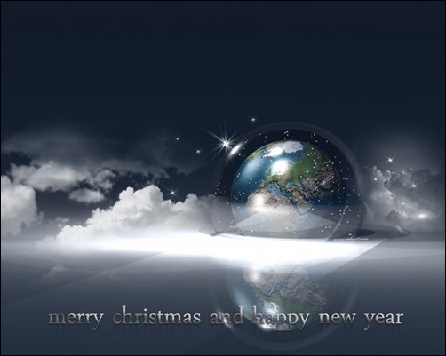 Earth-and-Xmas-wallpapers