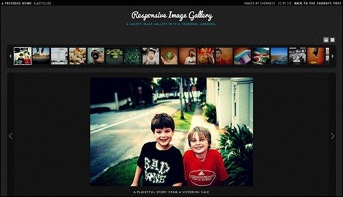 Responsive Image Gallery