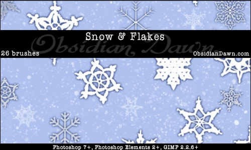 snow-and-snowflakes-brushes-for-photoshop