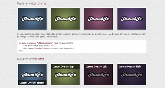 ThumbFx Responsive jQuery Thumbnail Effects, tooltip