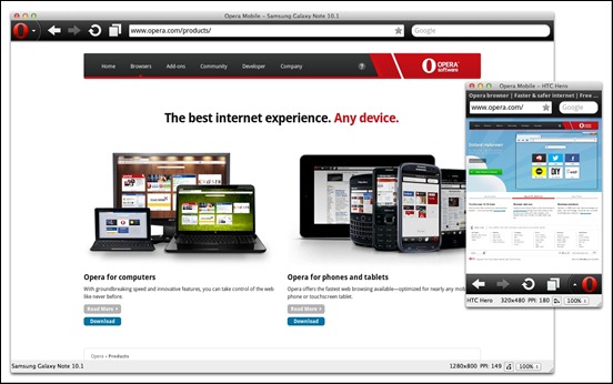 opera-mobile-emulator