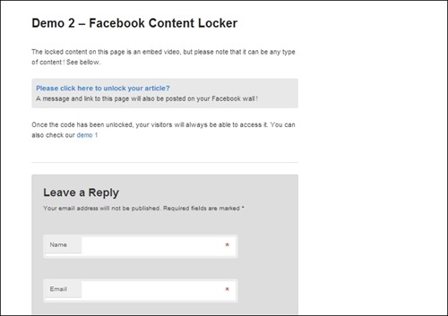 facebbok-viral-locker wordpress facebook plugin