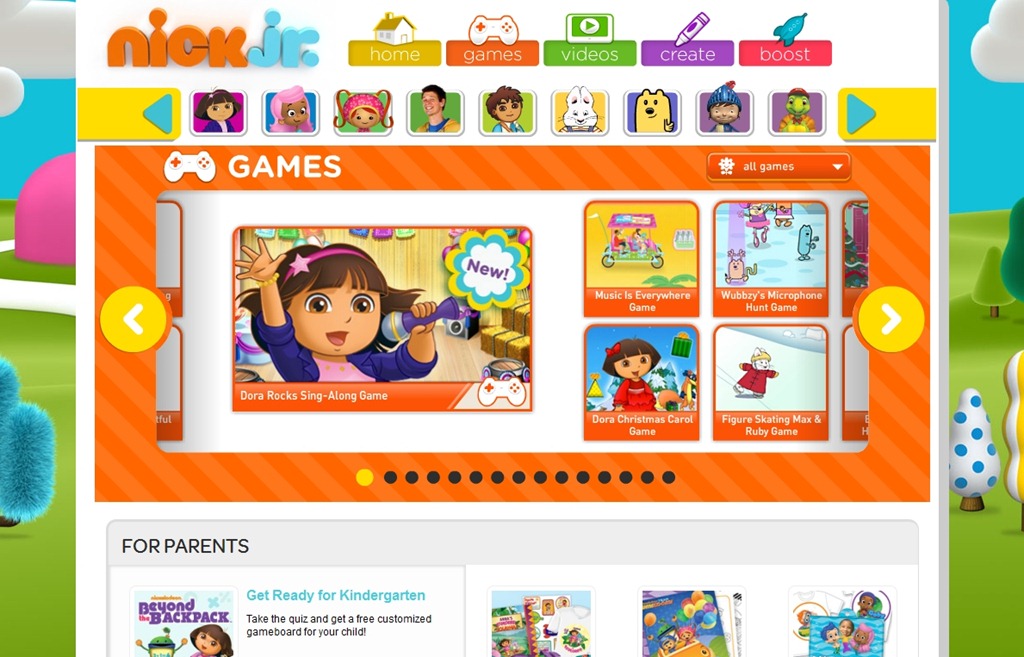 Nick Jr Preschool Games Free