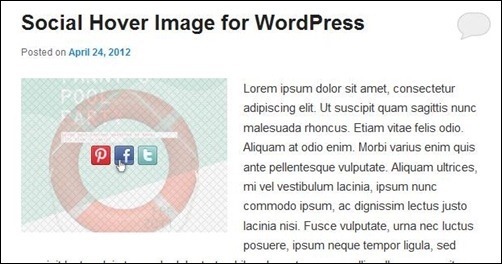 social-hover wordpress facebook plugin