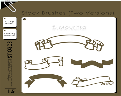 Brush Pack Scrolls